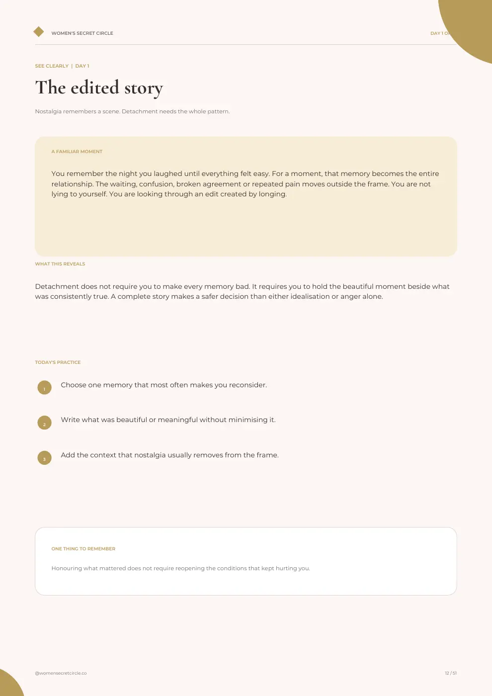 The Detachment Method preview page 3