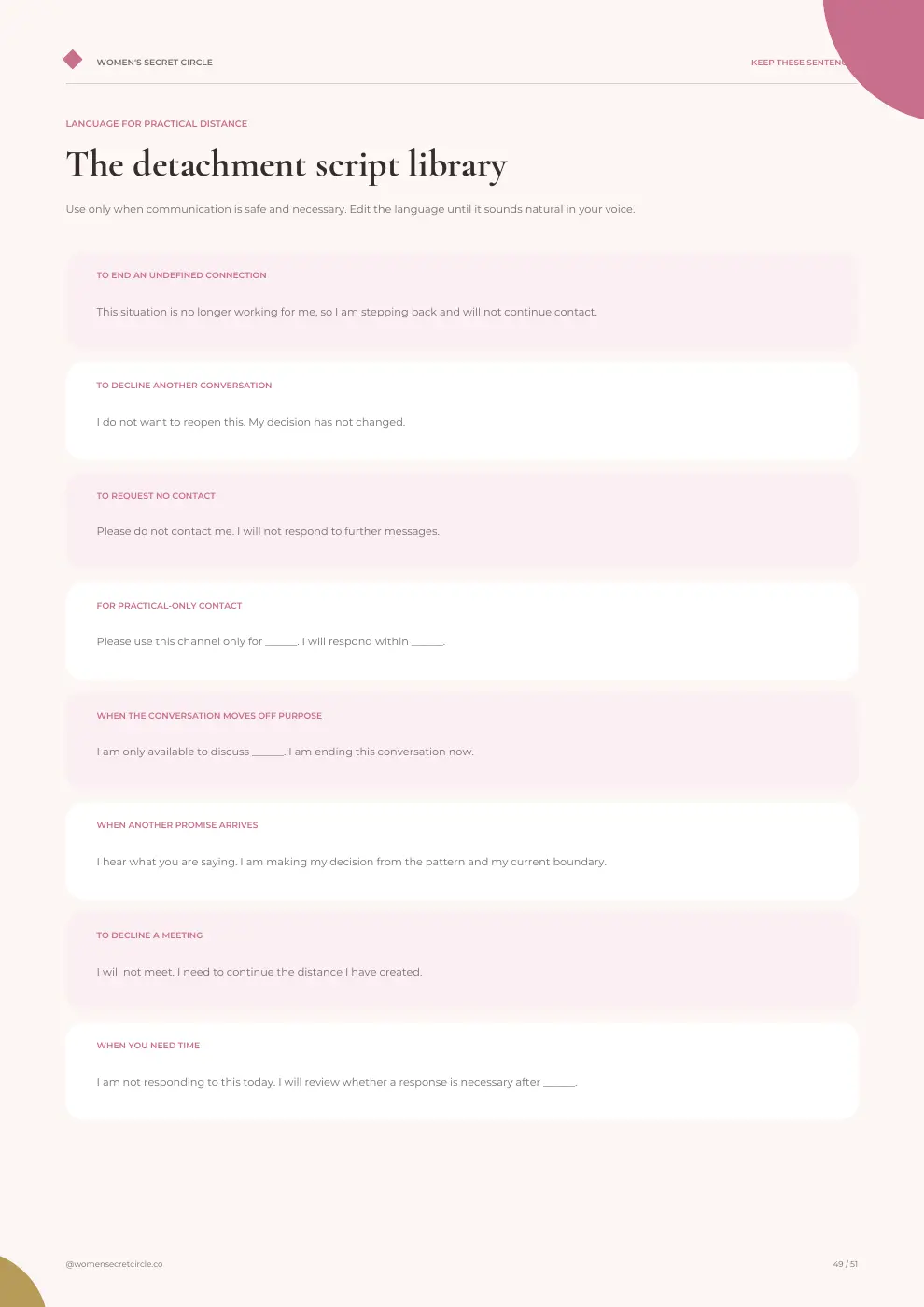 The Detachment Method preview page 6