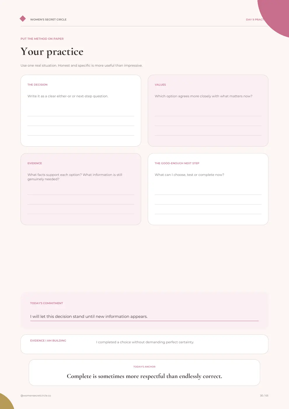 The Self-Worth Method preview page 4