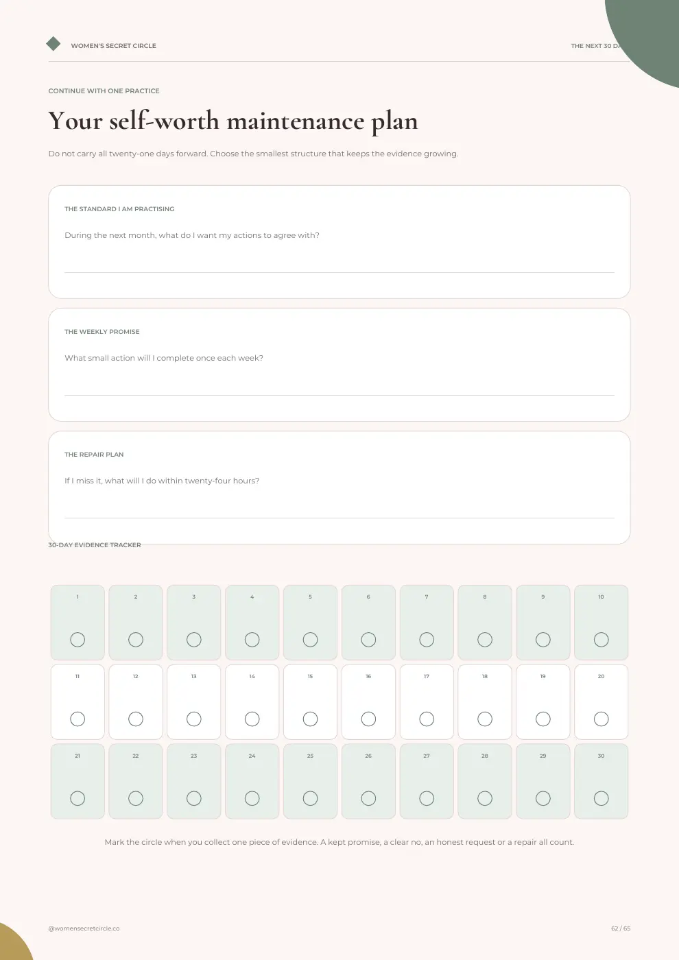 The Self-Worth Method preview page 6